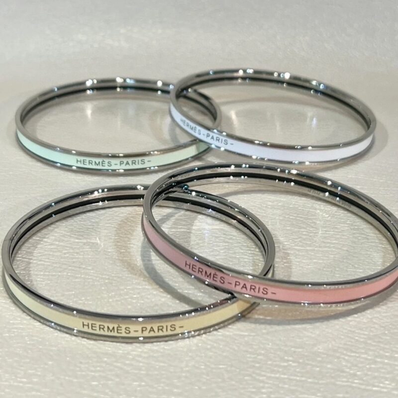Hermes Enamel Bangle