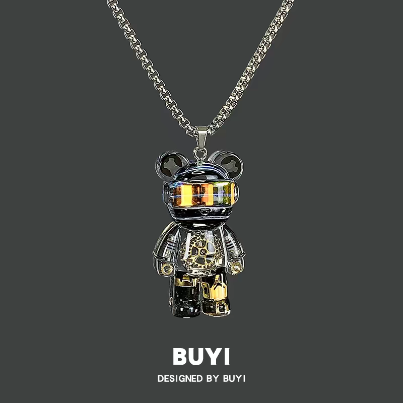 Punk Bear-Pendant necklace - Image 2