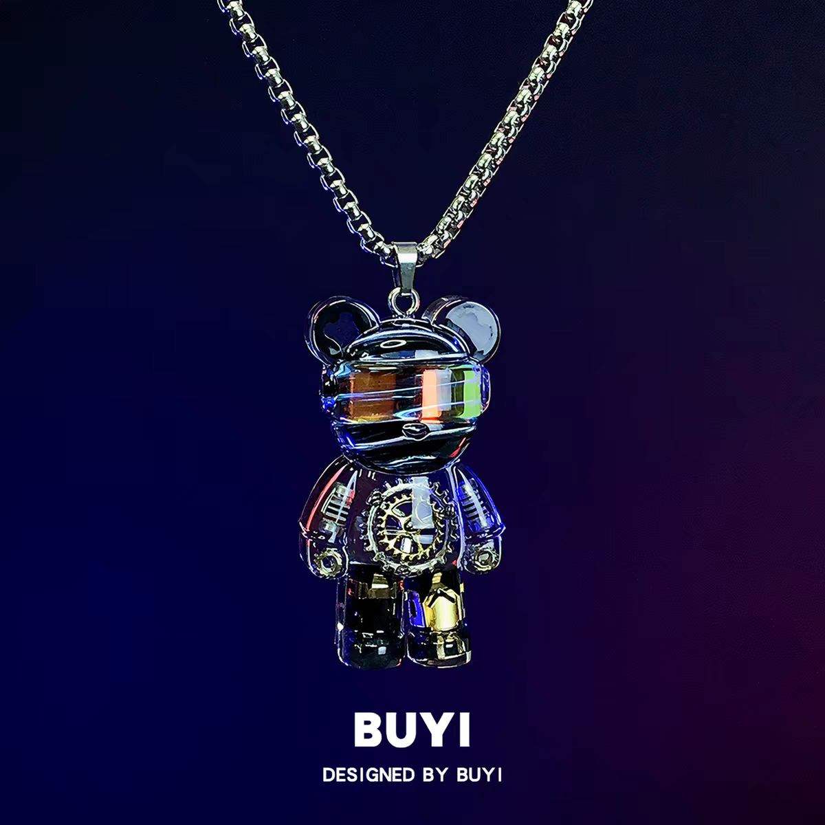 Punk Bear-Pendant necklace - Image 3