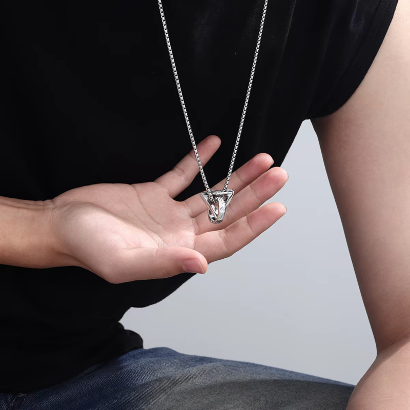 Geometric cube-Pendant