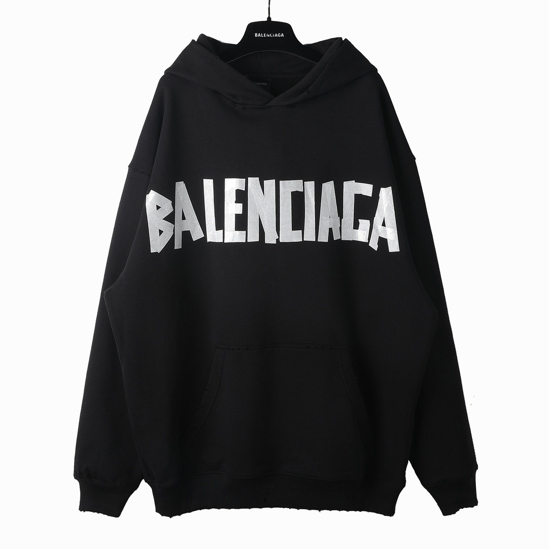 Balenciaga Long-sleeve Hoodie - Image 5