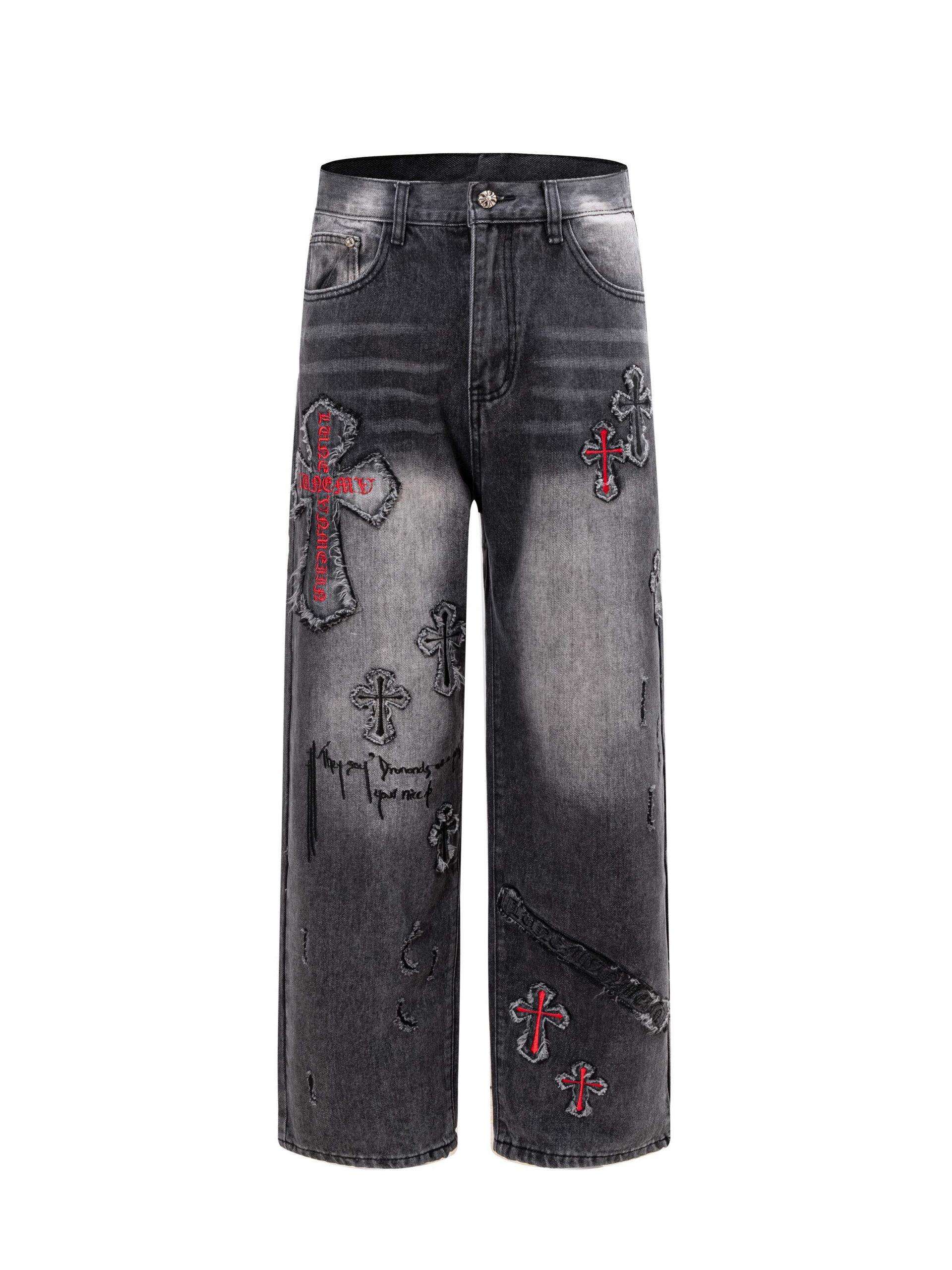 Chrome Hearts Denim Pants - Image 3