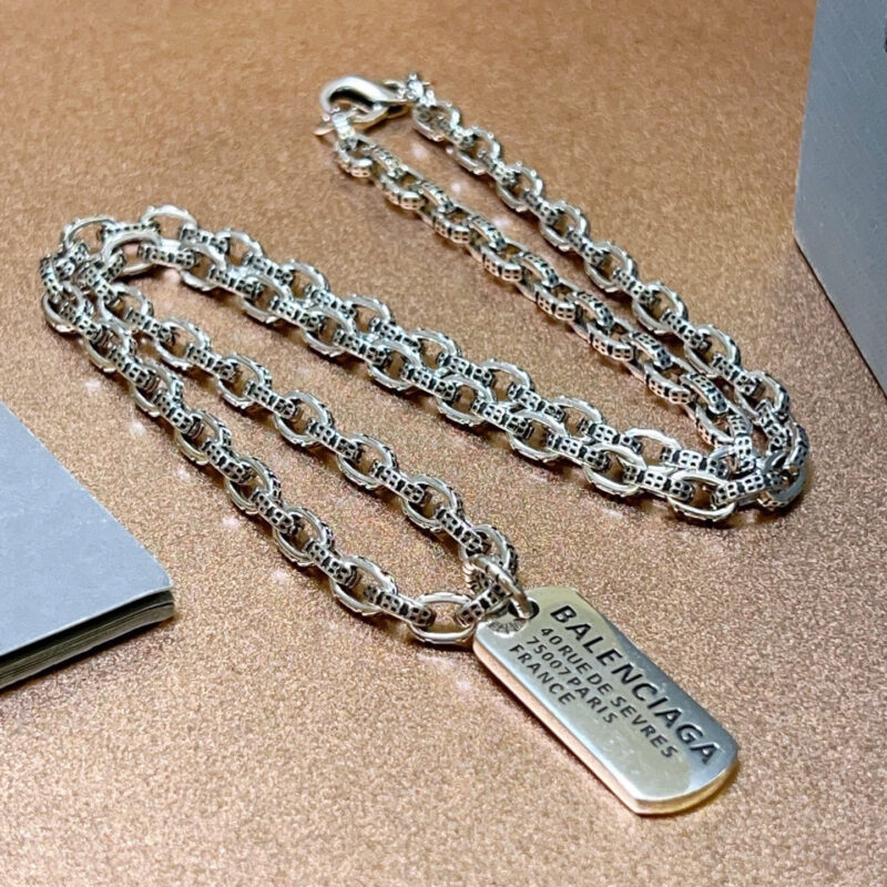 BALENCIAGA Military identification tag