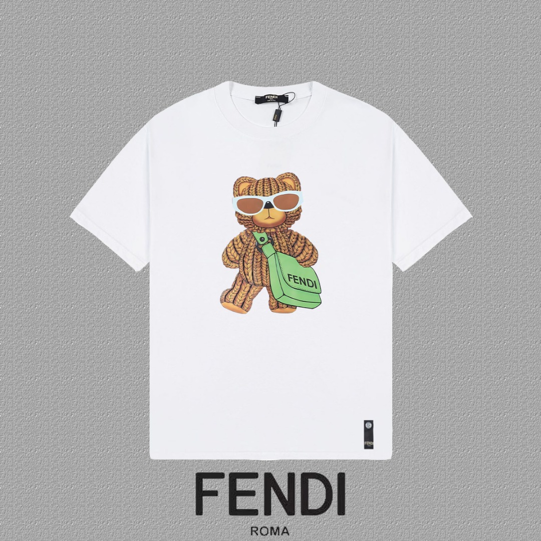FENDI Casual Short T-shirt - Image 3