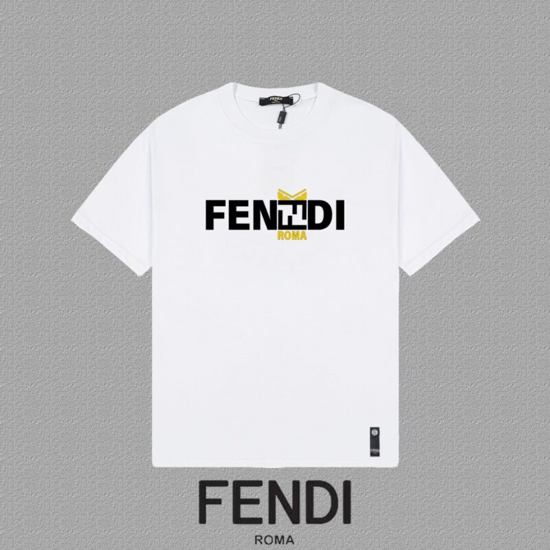 FENDI Casual Short T-shirt