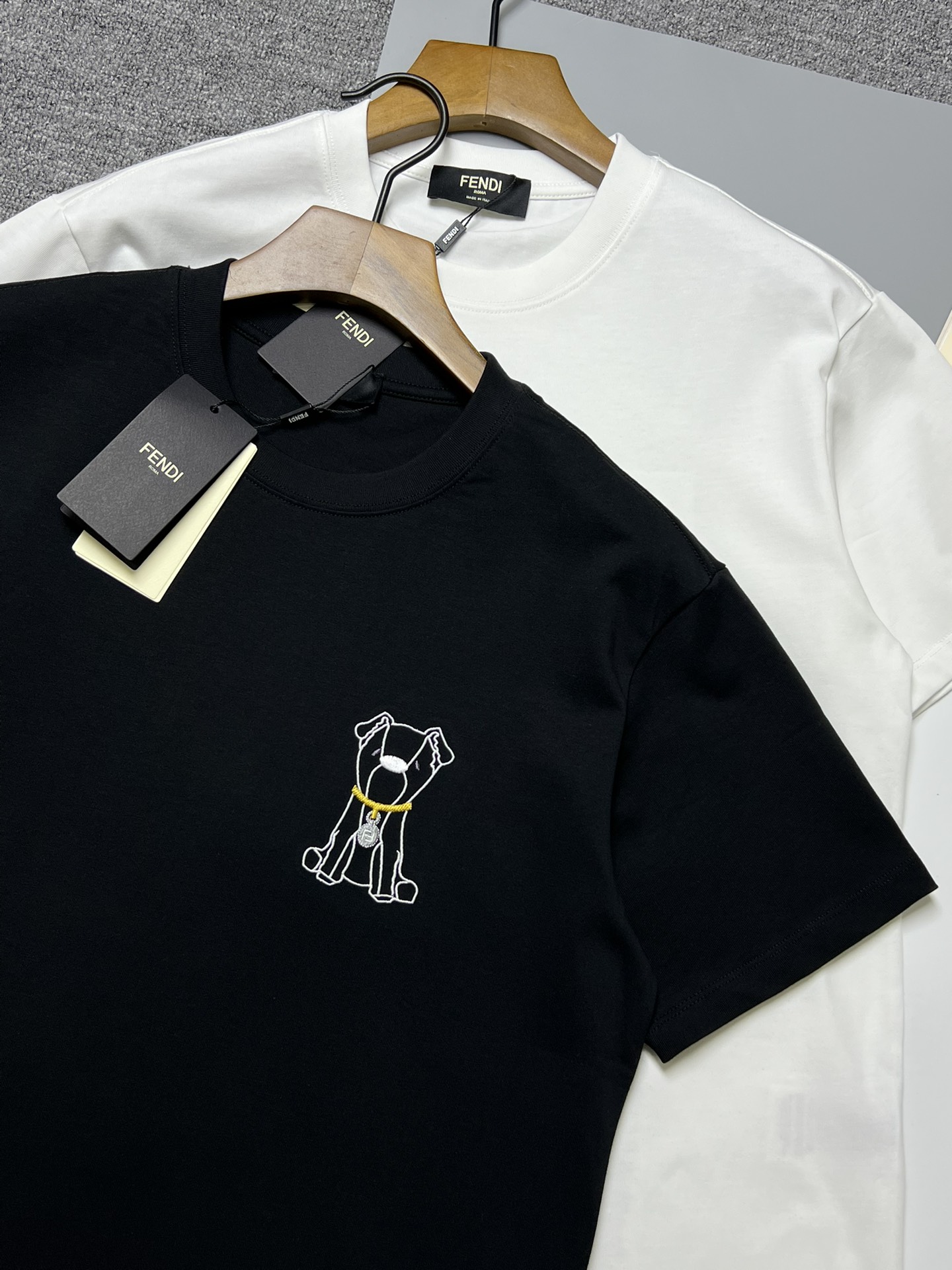 FENDI Casual Short T-shirt - Image 4