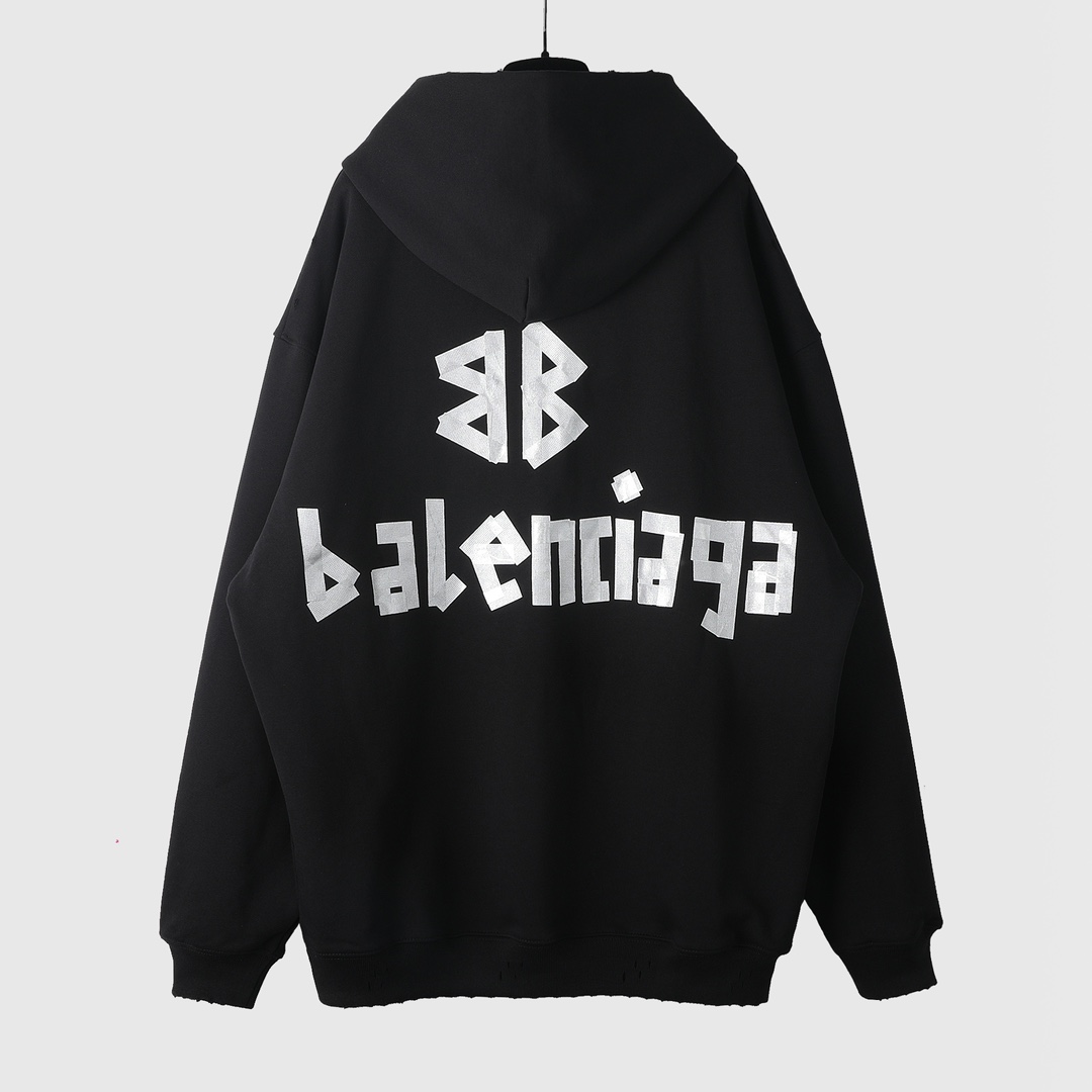 Balenciaga Long-sleeve Hoodie - Image 6