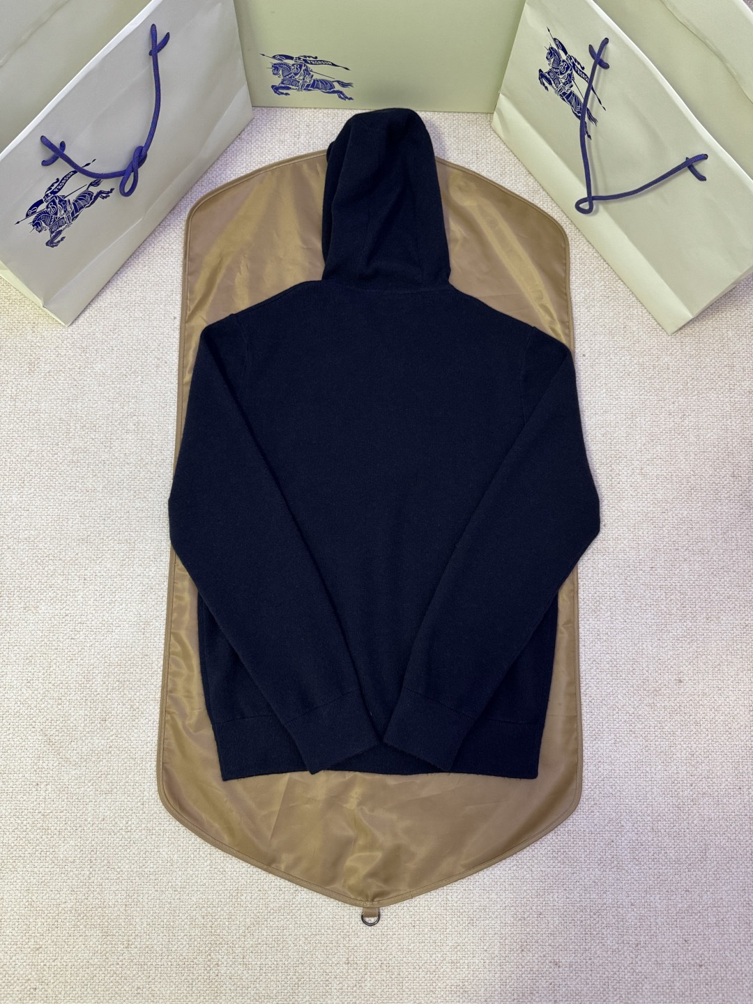 BURBERRY Long Sleeve Hooded Jacket - Image 4