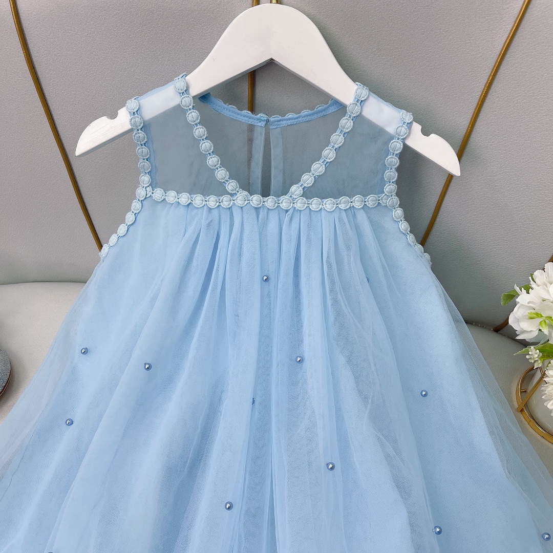DIOR Dress Sky Blue - Image 6