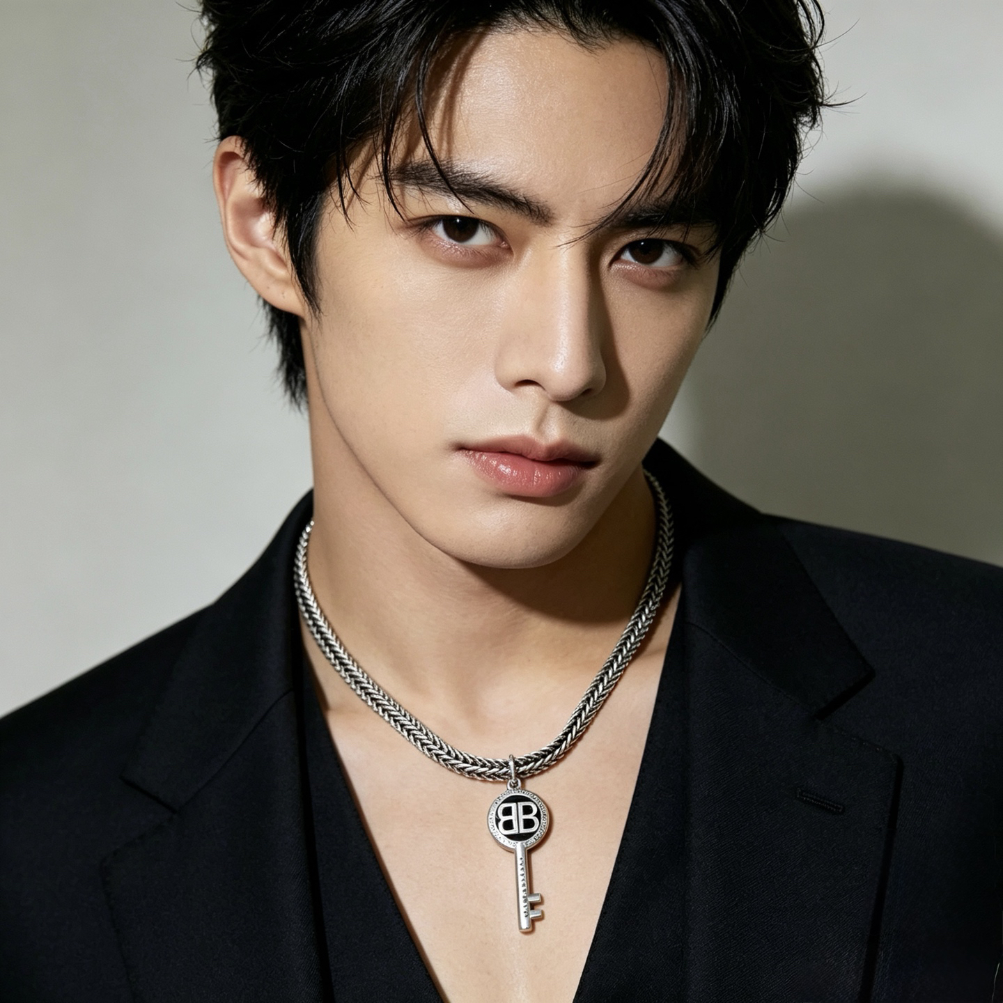 BALENCIAGA Silver Necklace - Image 7