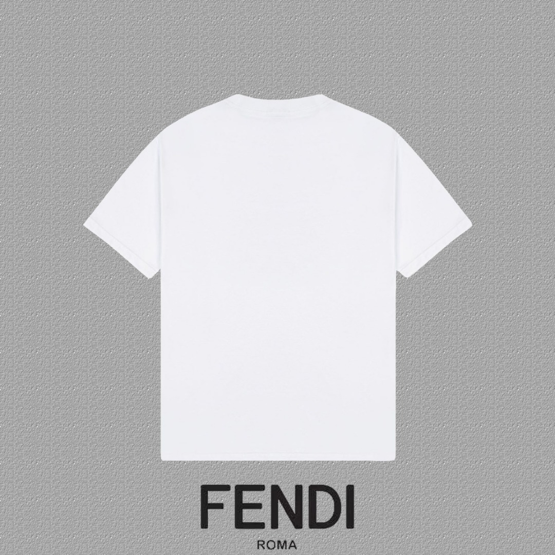 FENDI Casual Short T-shirt - Image 4