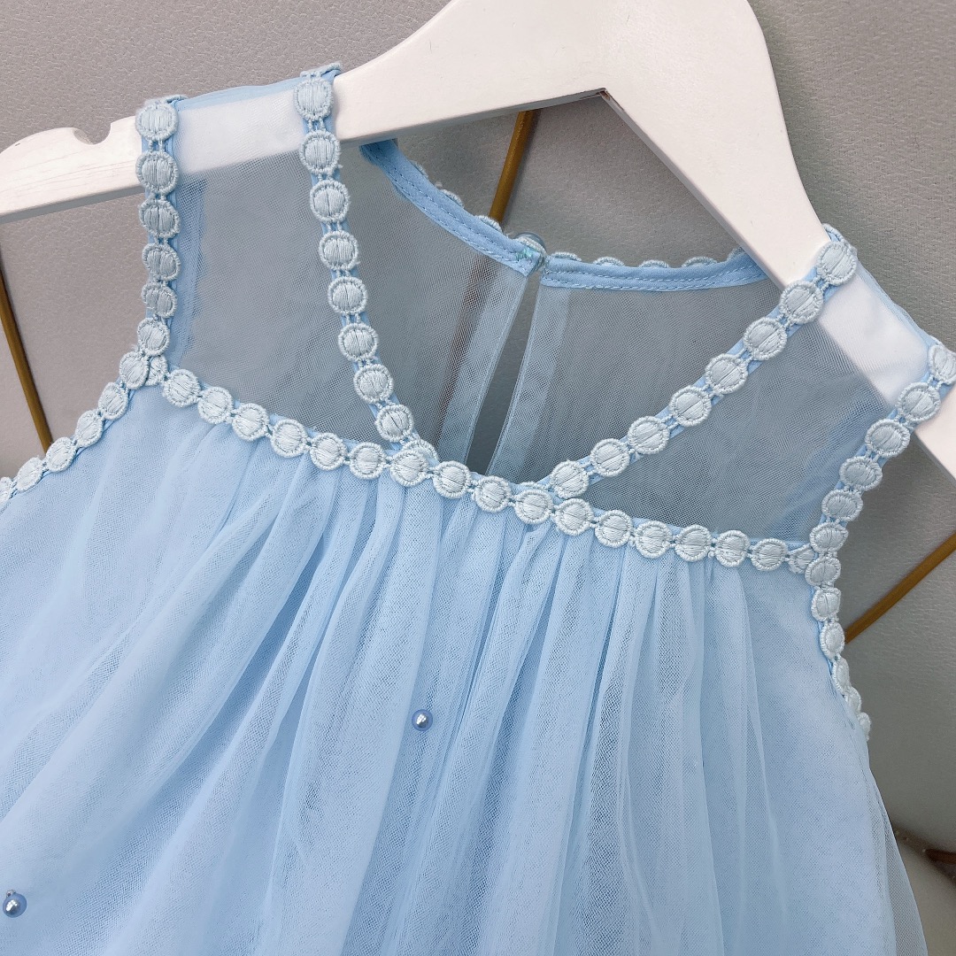 DIOR Dress Sky Blue - Image 7