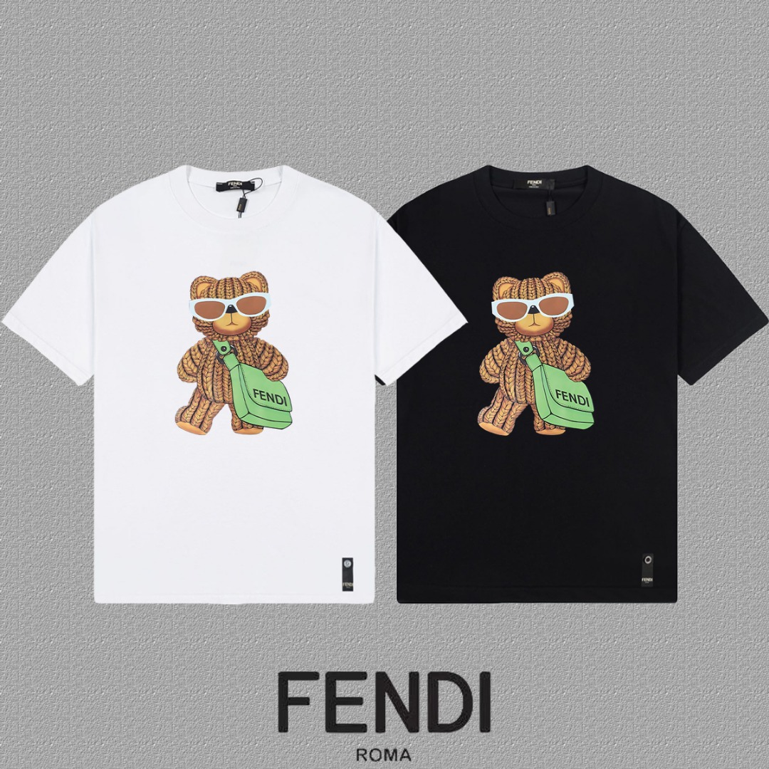 FENDI Casual Short T-shirt - Image 5