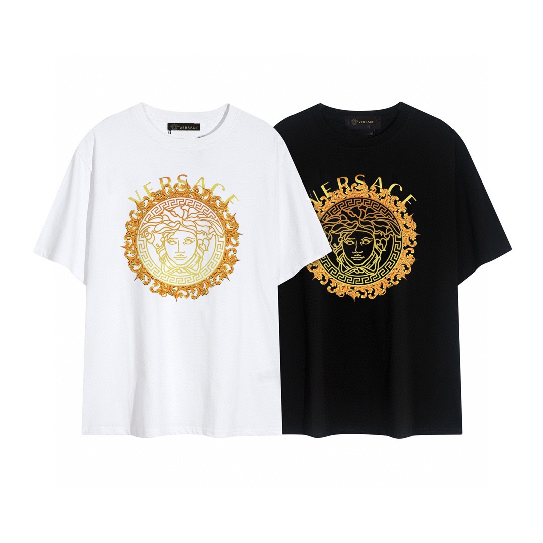 VERSACE Casual Short-Sleeve T-Shirt - Image 4
