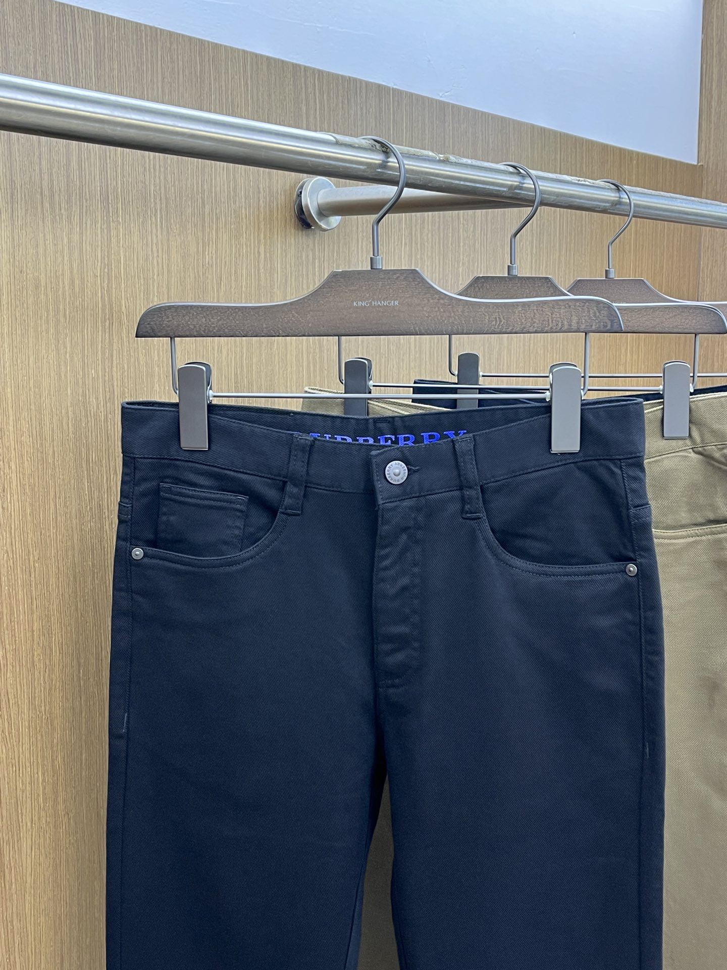 BURBERRY Dark Denim Pants - Image 5