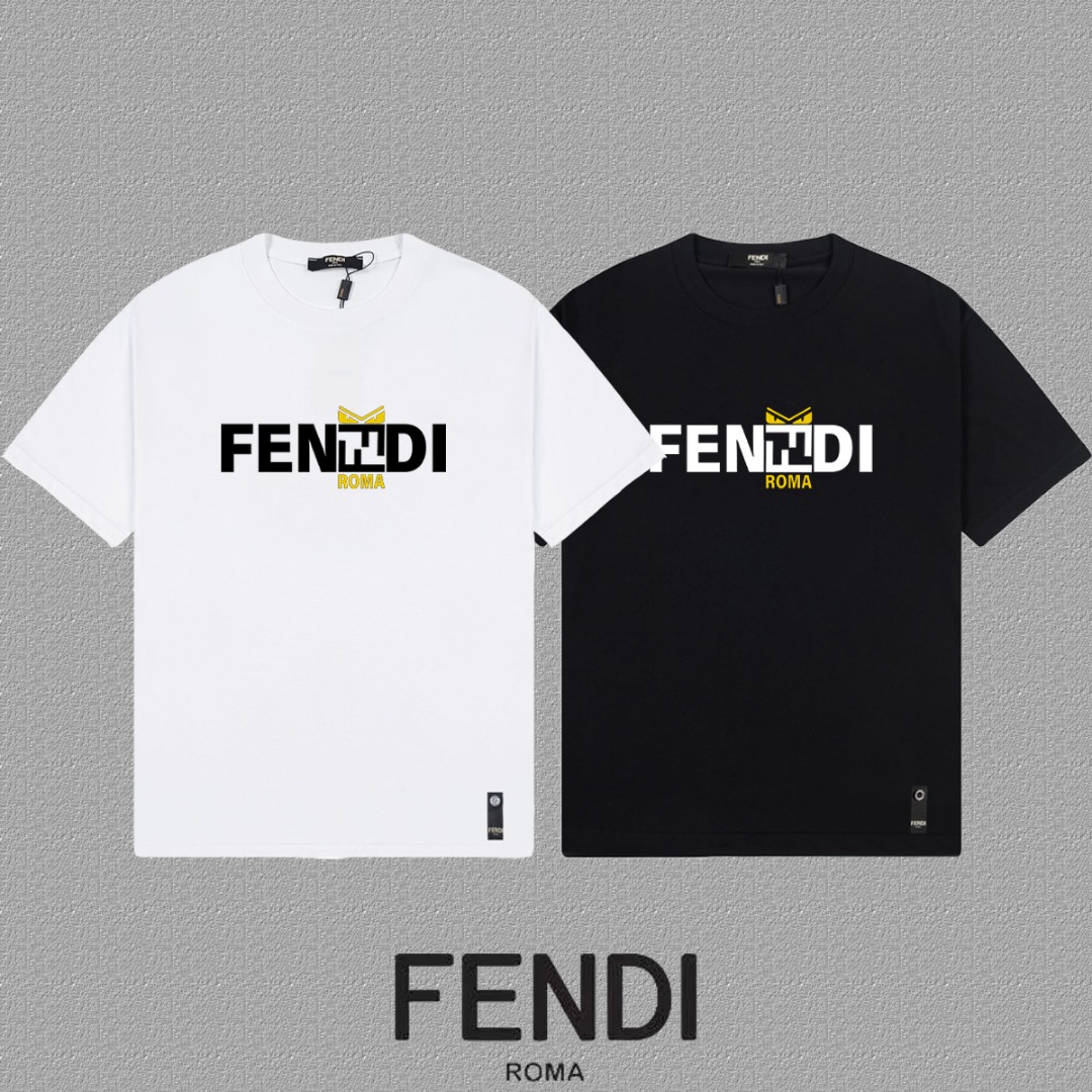 FENDI Casual Short T-shirt - Image 5