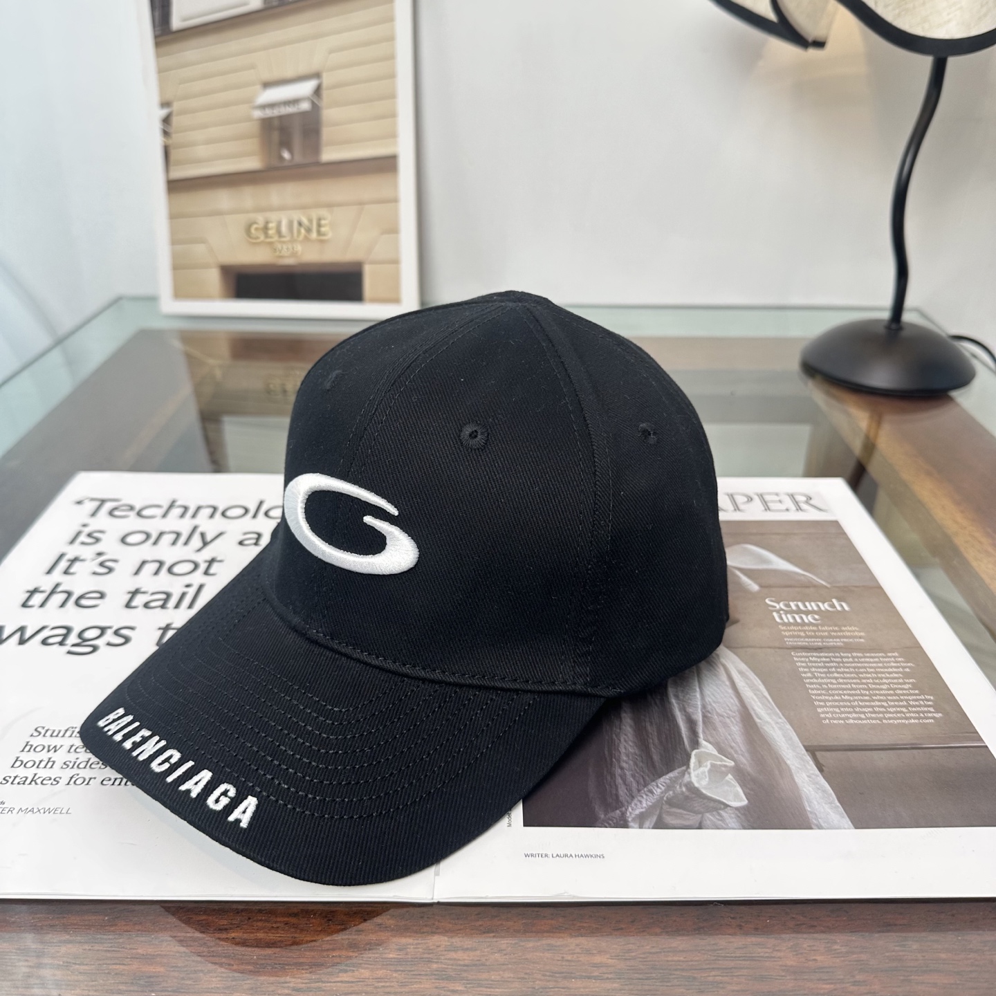 BALENCIAGA Sun Visor Baseball Cap - Image 4