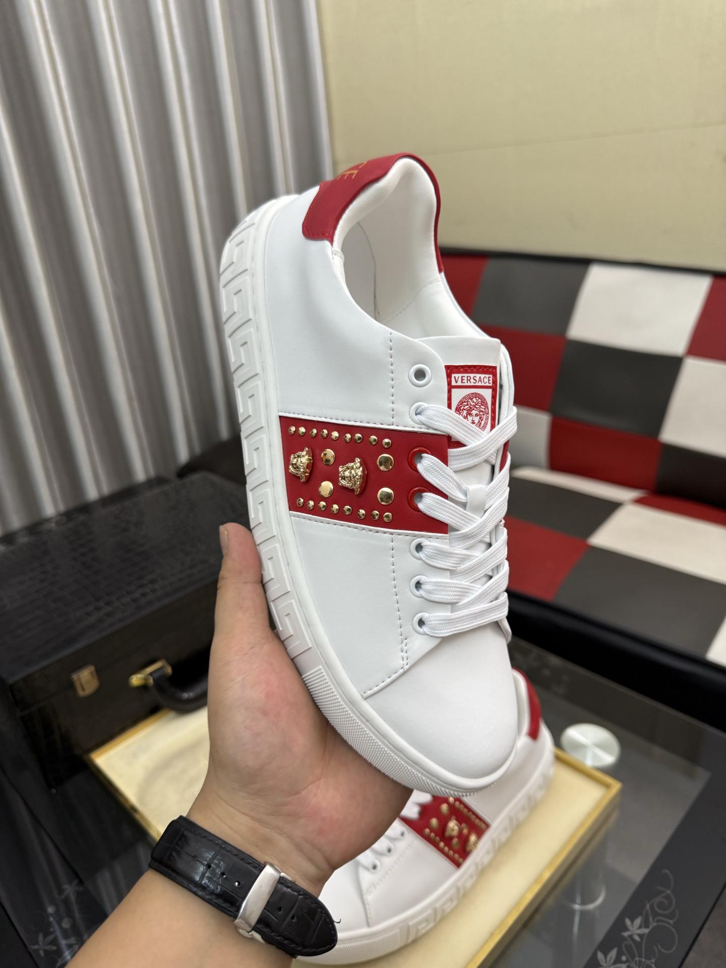 VERSACE Rad&White Casual Shoes - Image 6