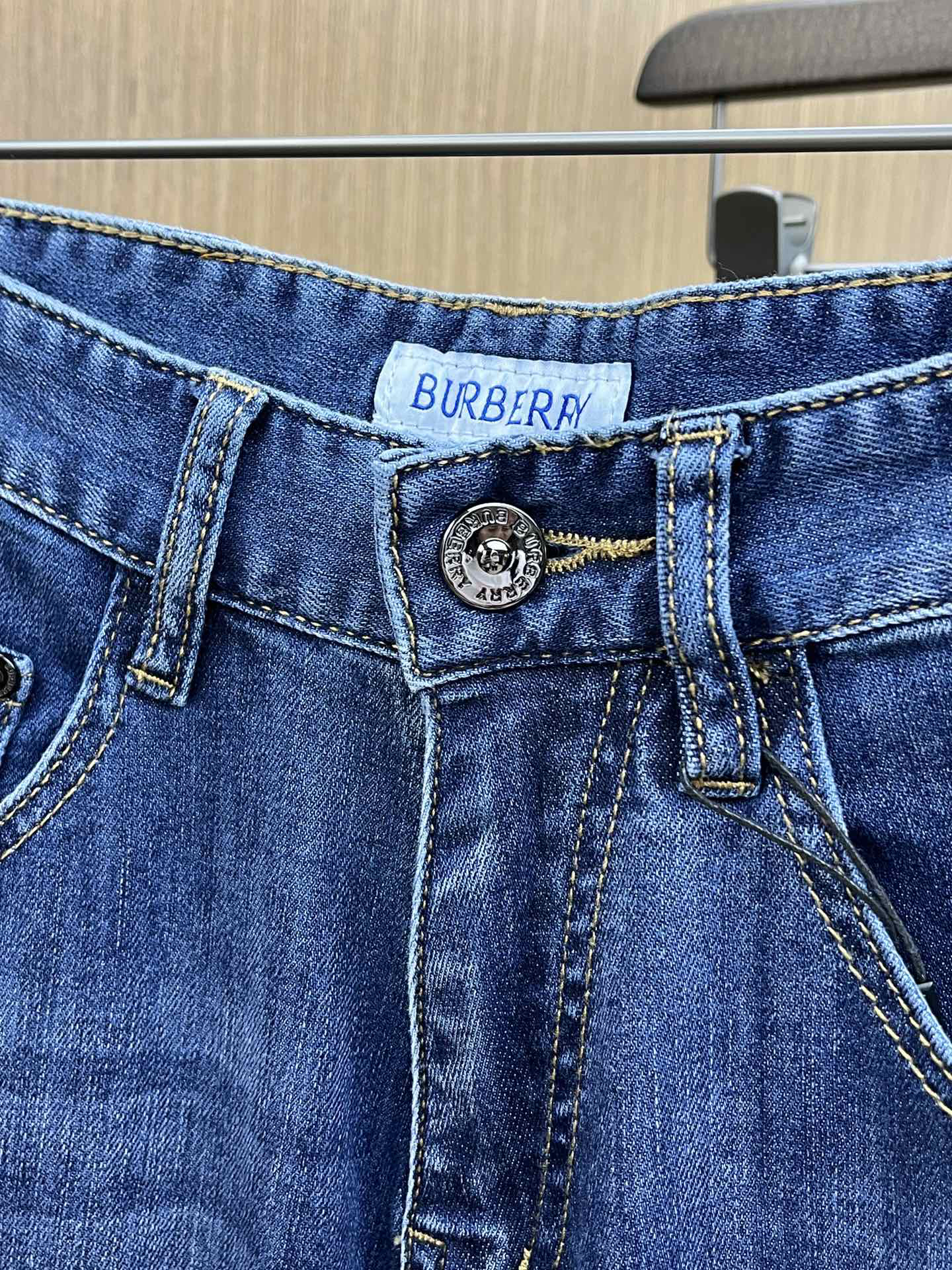 BURBERRY Dark Denim Pants - Image 6
