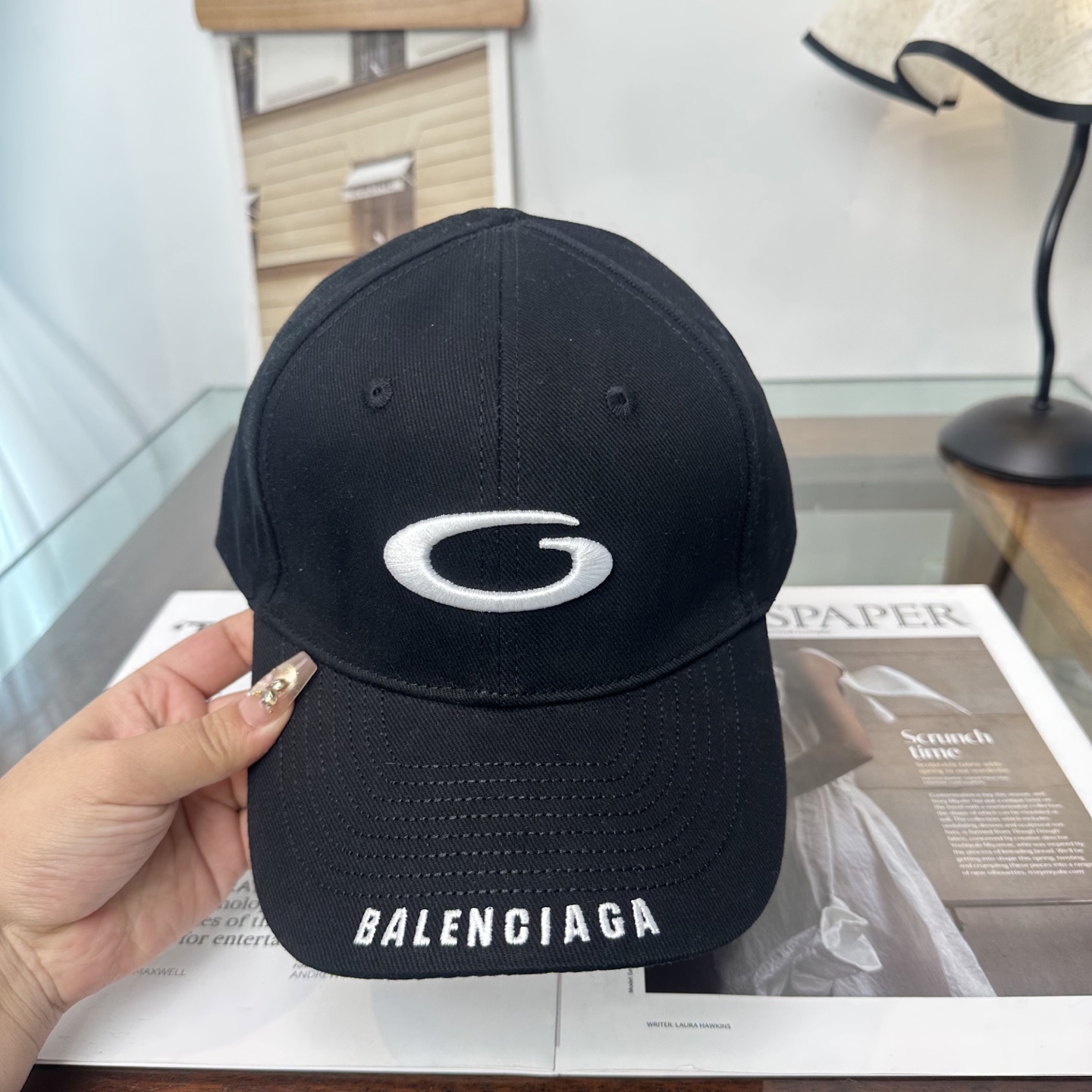 BALENCIAGA Sun Visor Baseball Cap - Image 5