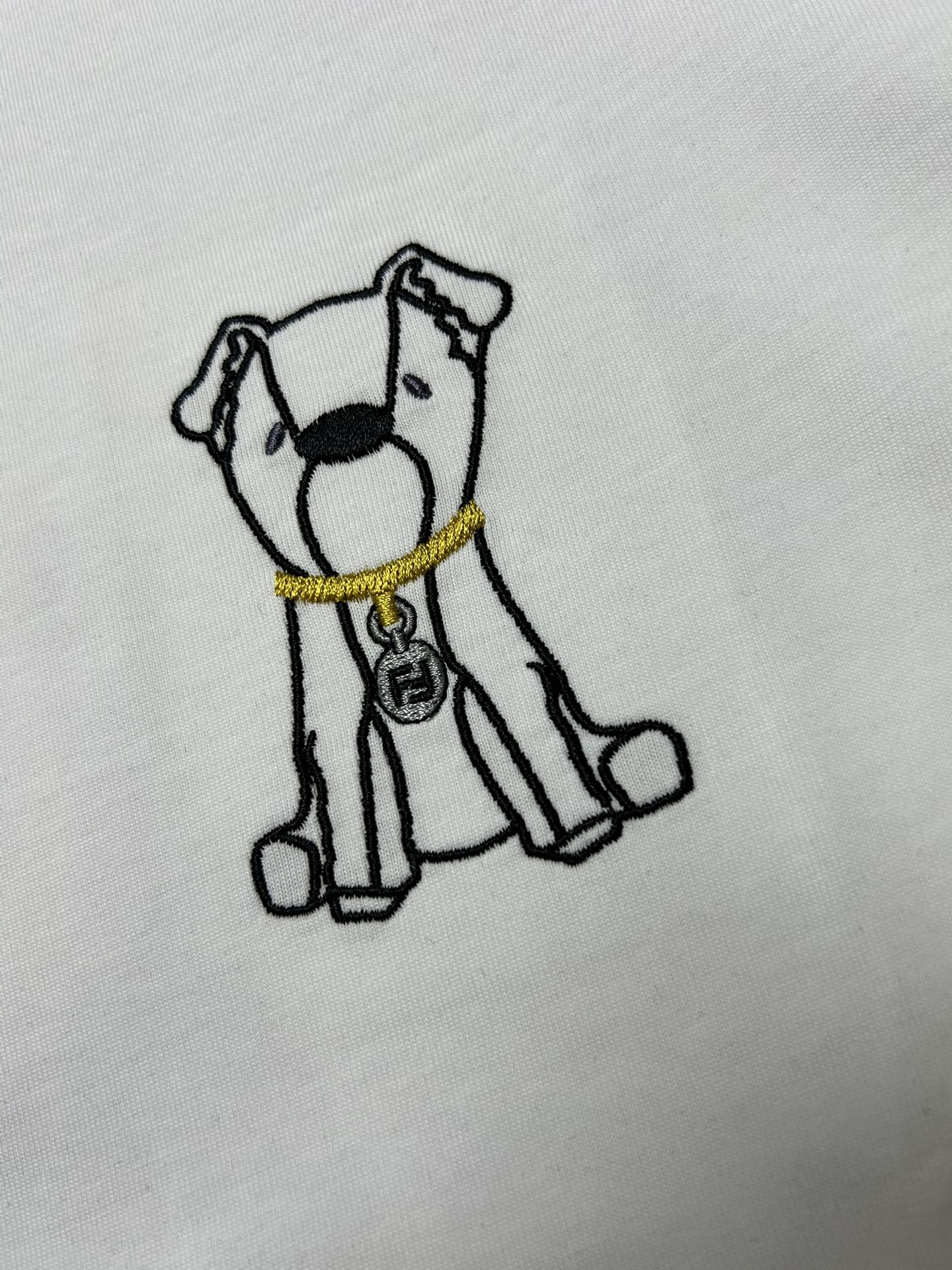 FENDI Casual Short T-shirt - Image 7