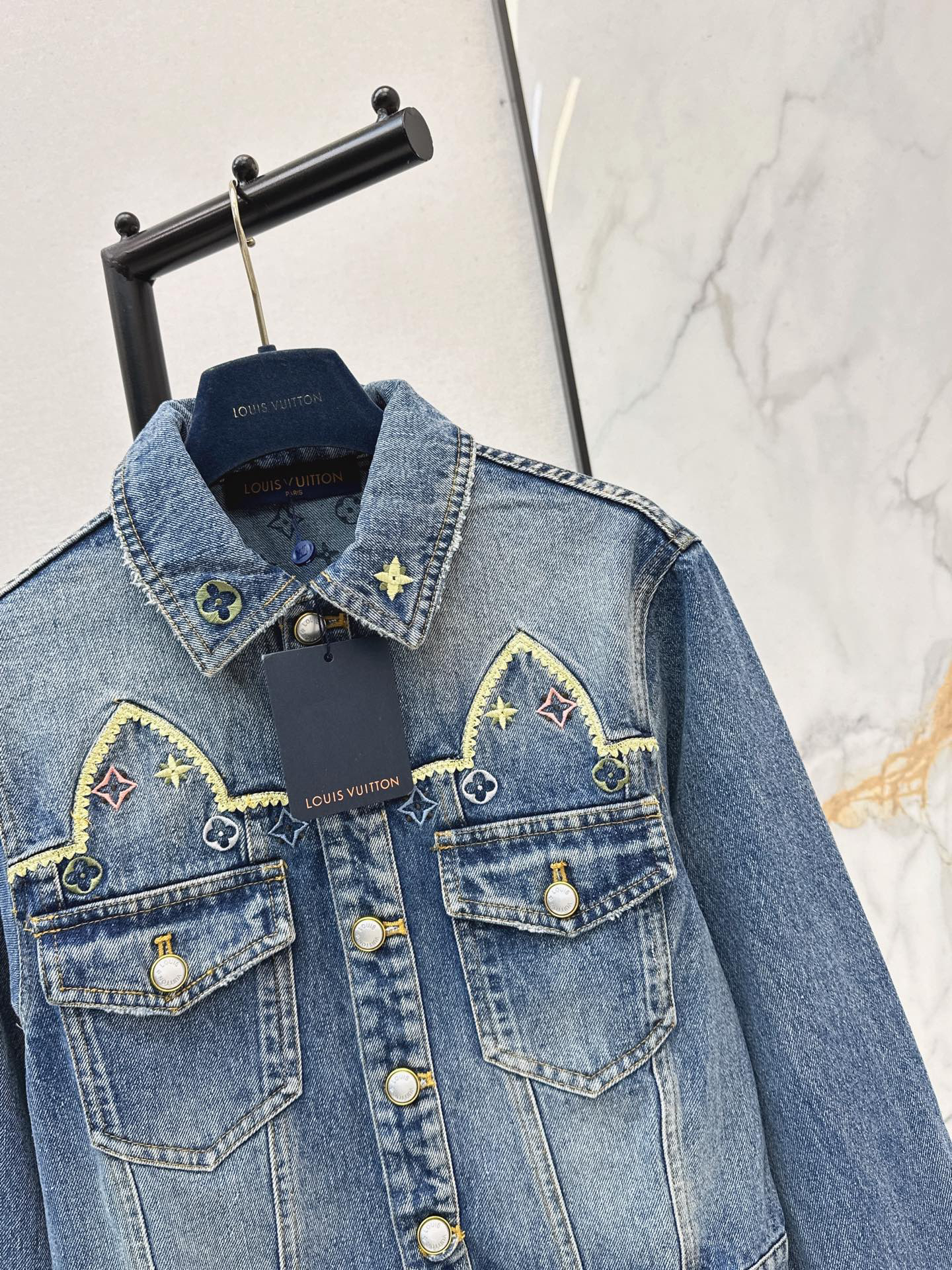 LV Denim dress - Image 7