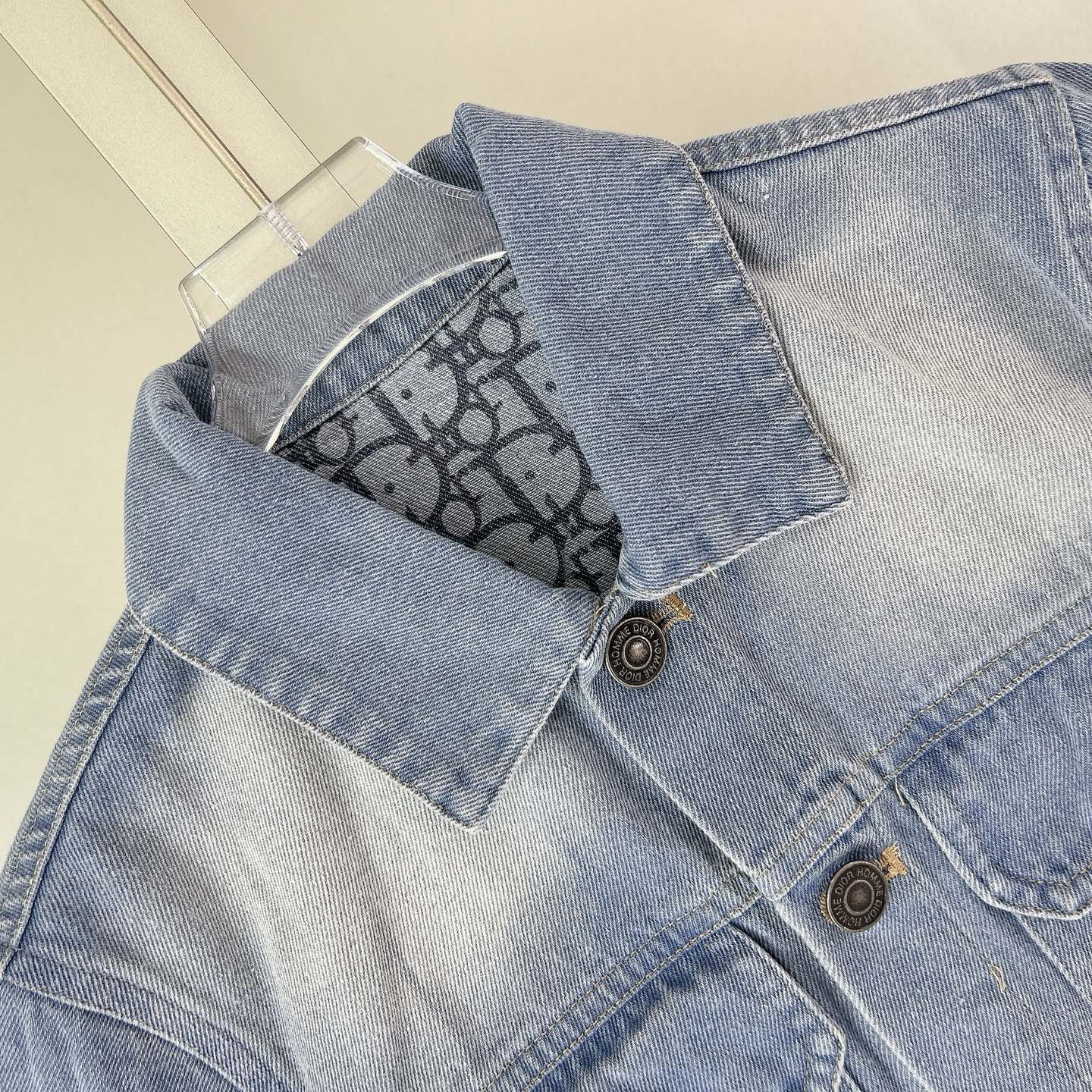 DIOR denim blue T-shirt suit - Image 7