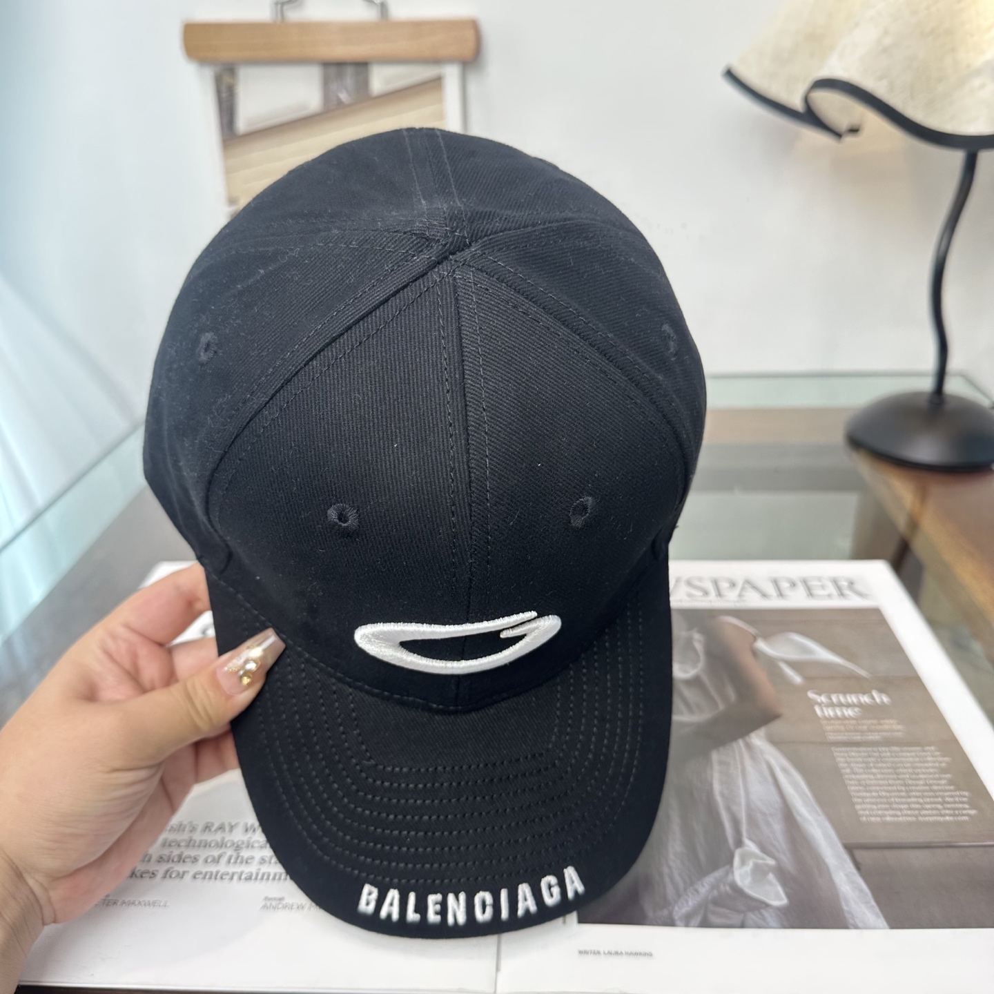 BALENCIAGA Sun Visor Baseball Cap - Image 6