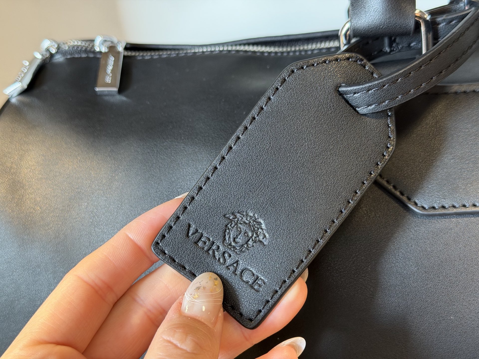 VERSACE Virtus Tote Bag - Image 8