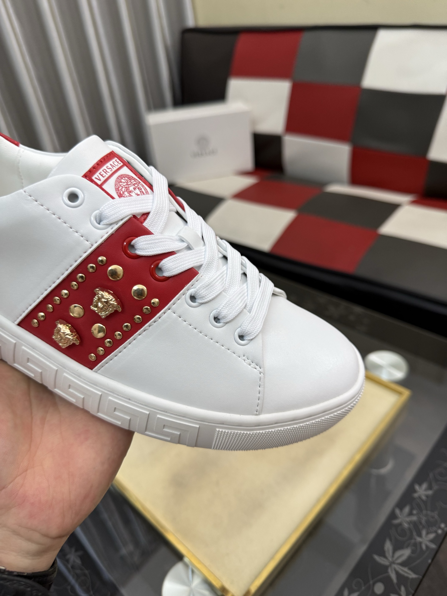 VERSACE Rad&White Casual Shoes - Image 8