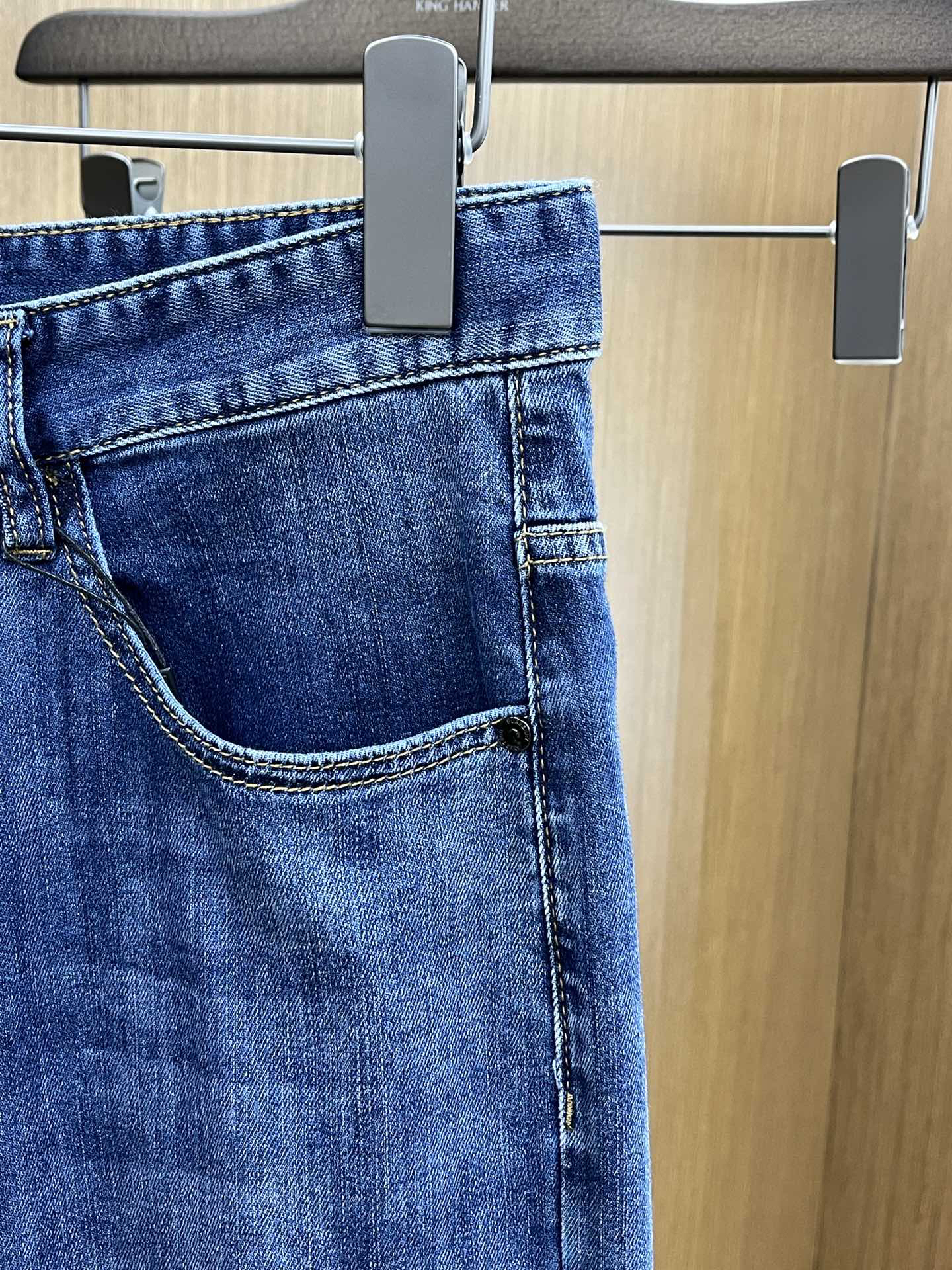 BURBERRY Dark Denim Pants - Image 8