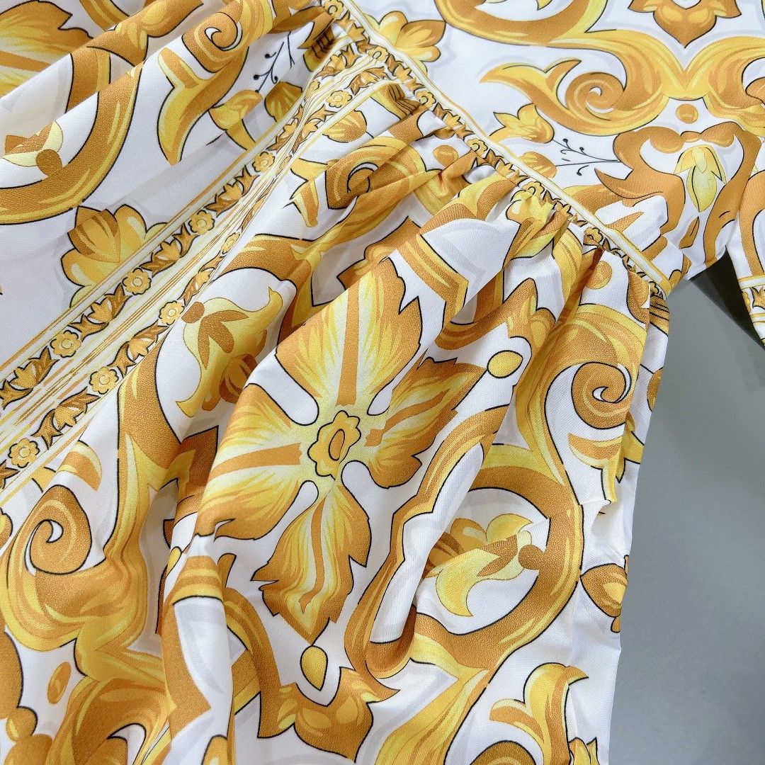VERSACE Yellow dress - Image 3