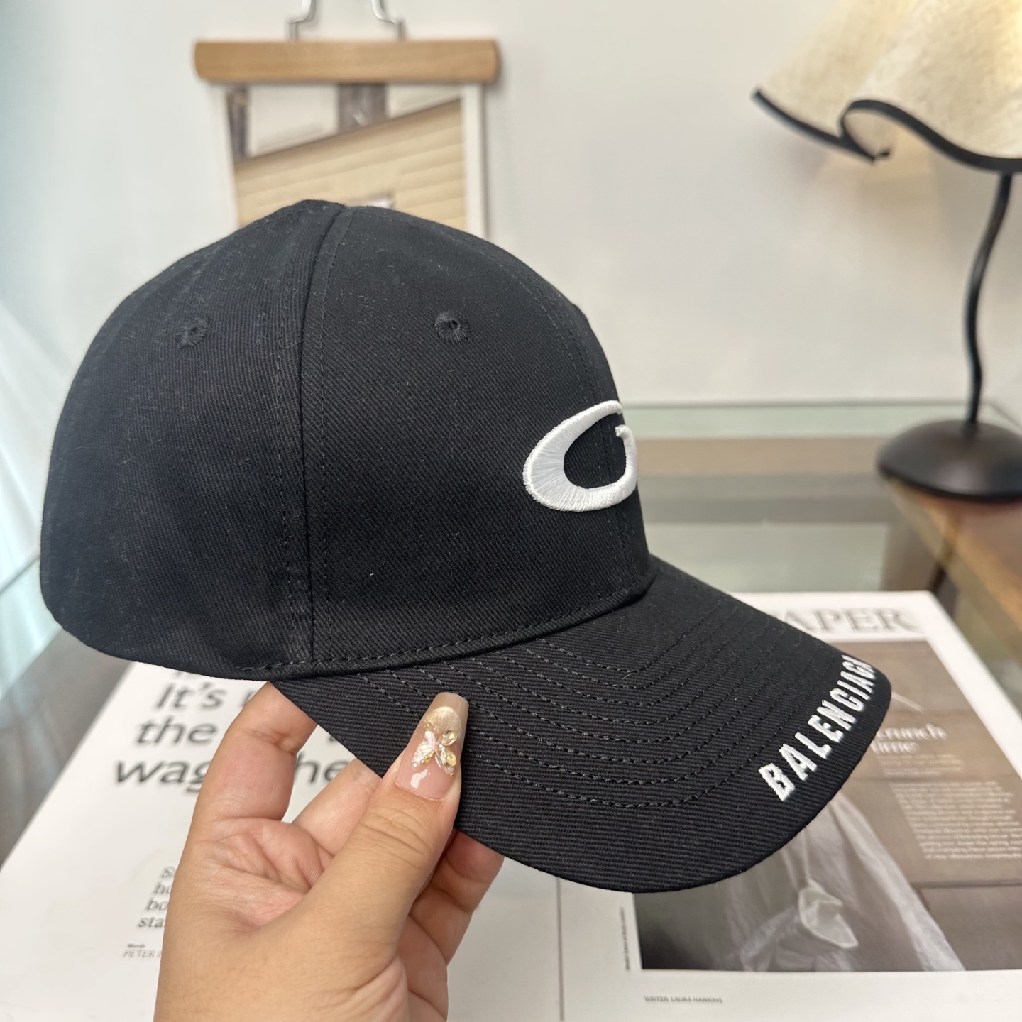 BALENCIAGA Sun Visor Baseball Cap - Image 7
