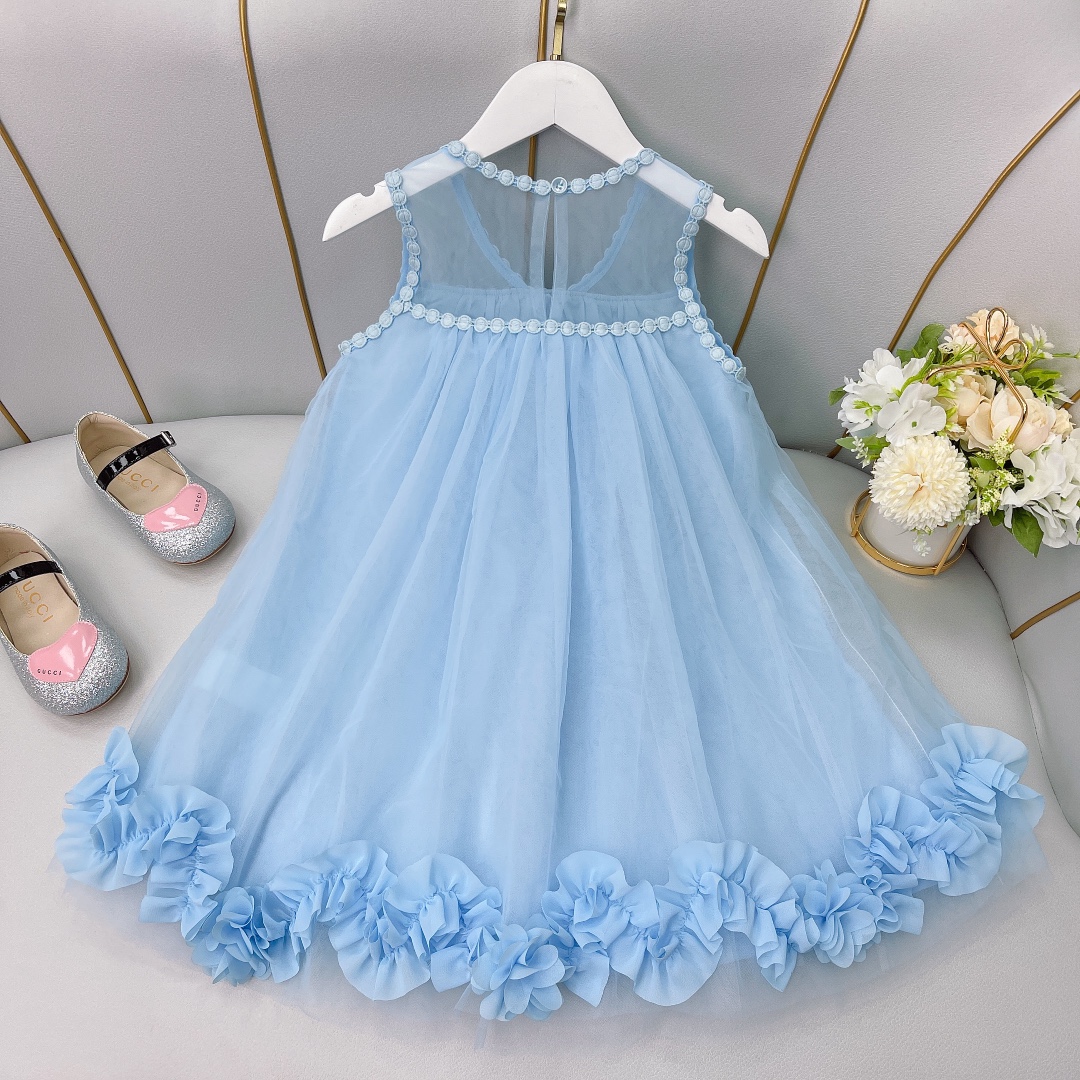 DIOR Dress Sky Blue - Image 3