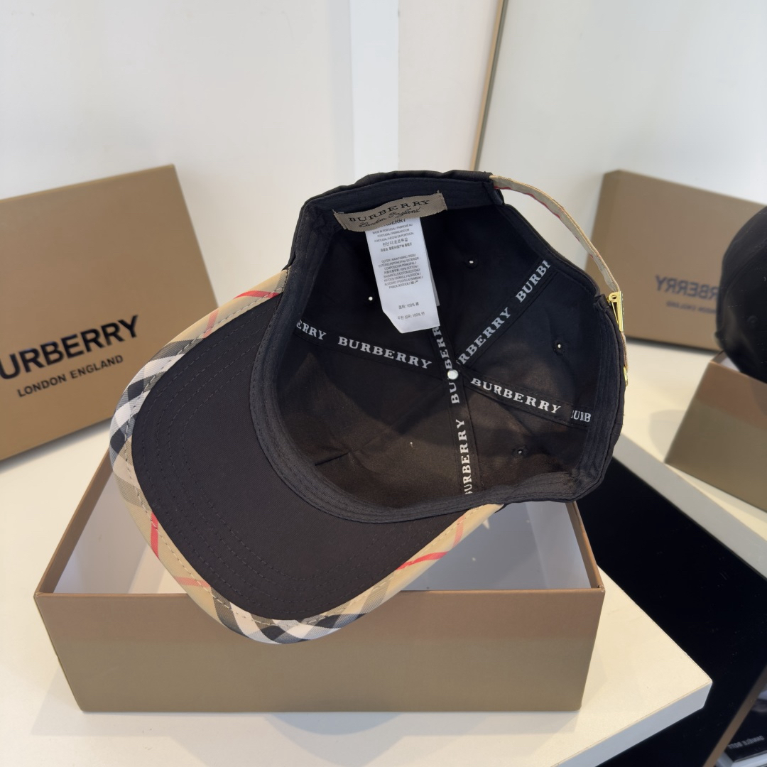 BURBERRY Sun Visor Baseball Cap - Image 9