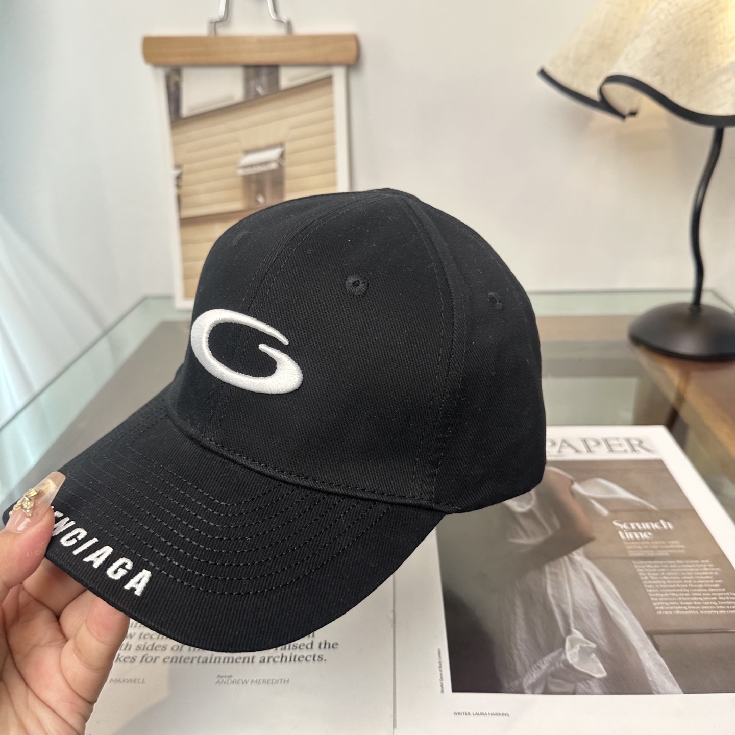 BALENCIAGA Sun Visor Baseball Cap - Image 8
