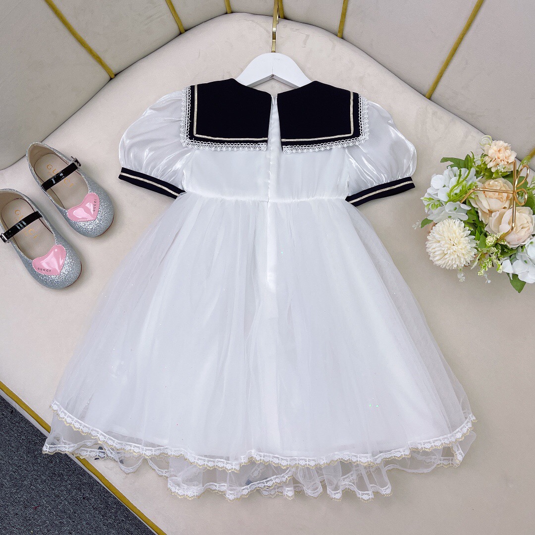 Chanel-style kids' dress - Image 5