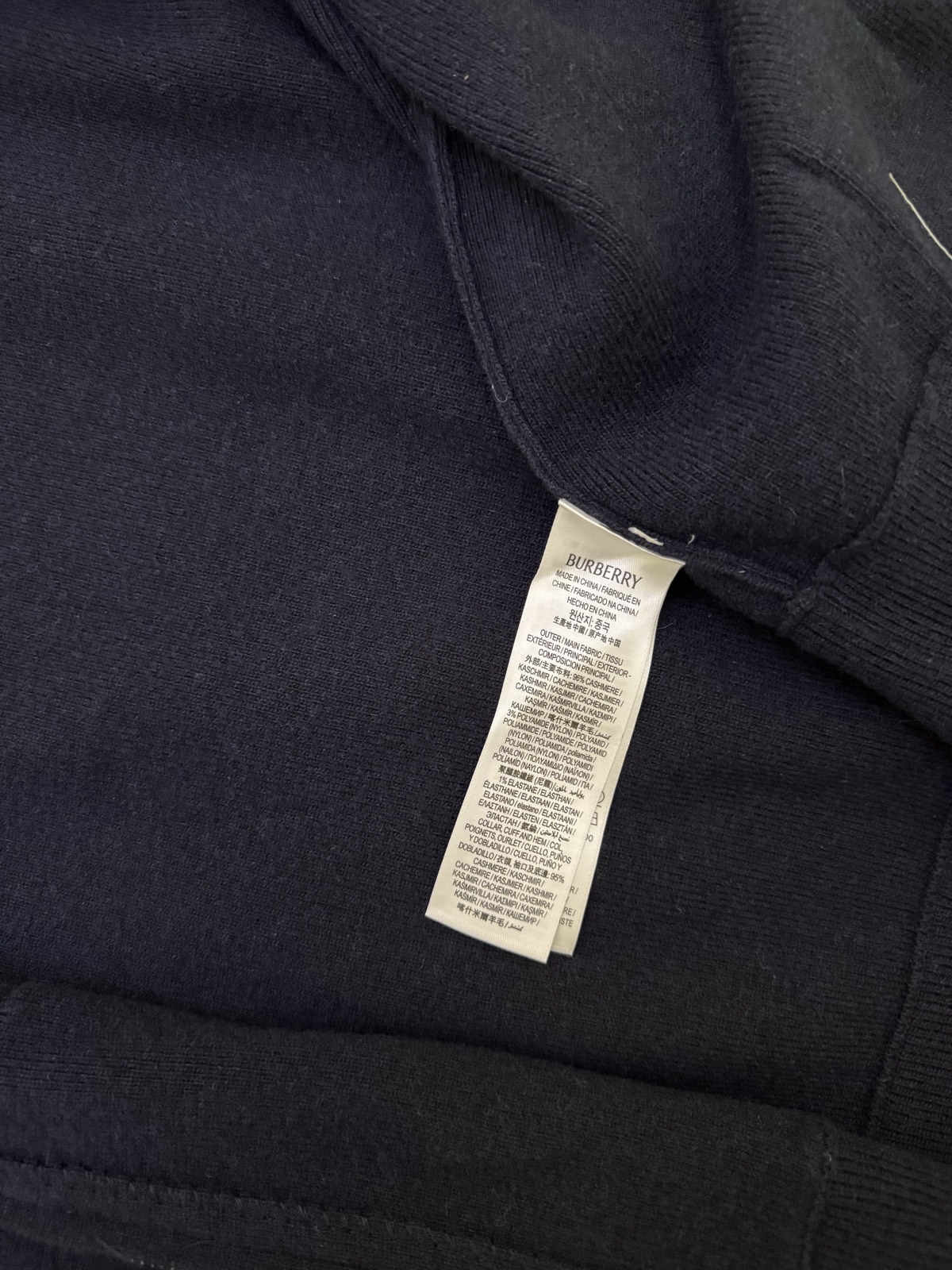 BURBERRY Long Sleeve Hooded Jacket - Image 2