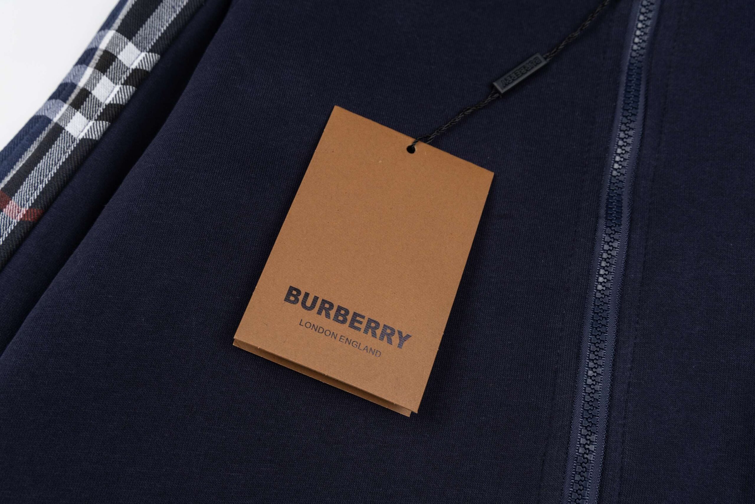 Burberry Plaid Hooded Jacket - Image 10