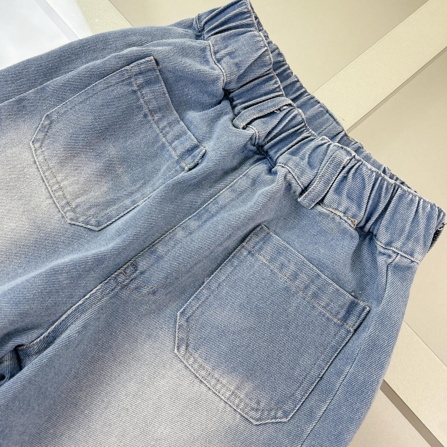 DIOR denim blue T-shirt suit - Image 2